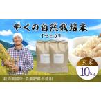ふるさと納税 玄米 京都府 福知山市 令和8年産先行予約 やくの自然栽培米 イセヒカリ 10kg 玄米 ／ 自然栽培米 自然栽培 こめ コメ 米 玄米 イセヒカリ いせひ…