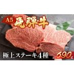 牛肉 サーロイン 飛騨牛ステーキ食べ比べセット