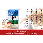 ショッピングふるさと納税 無洗米 ふるさと納税 無洗米 新潟県 三条市 無洗米 こしいぶき 5kg 新潟県三条市産米 令和7年産 外山敏雄商店 015S198
