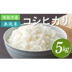 ふるさと納税 米 コシヒカリ 茨城県 常総市  令和7年産 無洗米 コシヒカリ5kg 茨城県常総市産