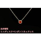 アクセサリー ネックレス 珊瑚 血赤珊瑚 ミニカボション