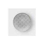 金工品 丸小皿 金七宝つなぎ 純白