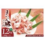 豚肉 炒め物 共通返礼品 まごころ豚コマ1.2kg 400g×3