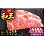 くまもと黒毛和牛 和王 サーロインステーキ