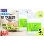 食器洗剤 排水口もスッキリ 緑の魔女 キッチン 5L