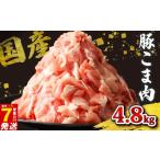 肉 \最短7営業日以内発送 豚こま 小分け 約4.8kg