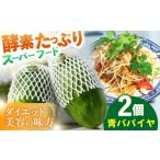 野菜類 青パパイヤ 2個