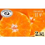 ショッピング甘平 ふるさと納税 みかん・柑橘類 愛媛県 八幡浜市 太陽の恵みがギュッと凝縮 甘平2.5kg 弾ける甘さとシャキッと食感 C70-142 1688641