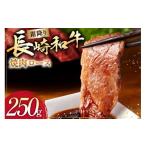 ふるさと納税 牛肉 ロース 長崎県 島原市 AI275 長崎和牛 焼肉 ロース 250g 肉 和牛 牛肉 焼肉ロース 焼き肉 Giverichホールディングス 長崎県 島原市