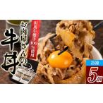 惣菜 レトルト 冷凍 但馬牛 牛丼の具 5個セット