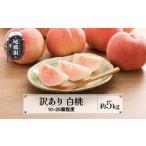 ふるさと納税 もも 山形県 尾花沢市 先行予約 訳あり 桃 白桃 約5kg (10〜25個程度) 無印品 8月上旬頃~10月中旬頃発送 山形県産 フルーツ 果物 くだもの 令和8…