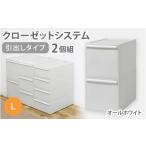 クローゼットシステム ワイド引出し M 2個組