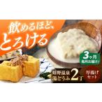 豆腐 納豆 3回定期便 嬉野温泉湯どうふ2丁+厚揚げセット