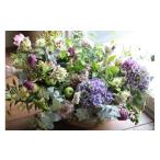 静岡県清水町の季節の花アレンジメント定期便