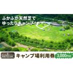 宿泊券 キャンプ場 利用券 3000円分