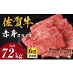 牛肉 すき焼き 定期便:6回 中山牧場 佐賀牛赤身スライス 1.…