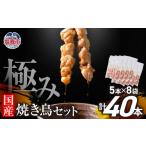 極みの焼き鳥セット 40本