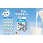 飲料類 牛乳 JAさが生まれ牛乳 200ml×20本セット:B110-060