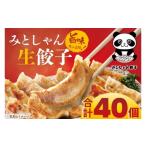 ふるさと納税 餃子 茨城県 水戸市 旨味たっぷり 本場プロの中華料理人が作る みとしゃん生餃子 40個 香香 シャンシャン 中華 人気 老舗 焼き餃子 冷凍 ぎょう…