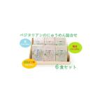 麺類 包装 VT-6ベジタリアンのにゅうめん6食セット