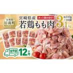 鶏肉 ムネ 12ヶ月定期便 小分け 産若鶏もも肉3.1kg 310g×10…