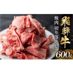 ふるさと納税 牛肉 焼肉・バーベキュー 岐阜県 白川村  2026年1月発送 飛騨牛 焼肉 切り落とし 600g 訳あり 15000円 S767 切落し 牛肉 肉 バーベキュー BBQ セ…