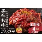 ふるさと納税 牛肉 岐阜県 飛騨市  4回 定期便 うまい赤身にこだわった 黒毛和牛 味付き肉 切り落とし 定期便 200g × 4回 毎月 飛米牛 ひめぎゅう 切り落とし…