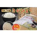 ふるさと納税 玄米 佐賀県 多久市 令和７年産 さがびより 玄米 30kg 数量限定 _e-40