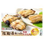 漬魚 味噌 粕等 塩麹漬 魚種おまかせ 6パックセット