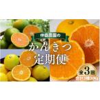仲森農園の柑橘定期便 合計3種