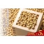 豆類 大豆 自然栽培大豆 もち大豆 500g×5個