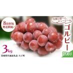 ぶどう マスカット 訳あり ゴルビー 3kg