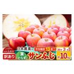 ふるさと納税 りんご 青森県 弘前市  26年3月発送 りんご 平均糖度13度以上 葉とらずサンふじ 約10kg 訳あり 青森 果物 フルーツ 林檎 リンゴ くだもの 不揃い…