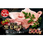 ふるさと納税 牛肉 熊本県 多良木町 7月発送 訳あり くまもと黒毛和牛 の 端っこ (不揃い) 切り落とし 切れ端 500g 本場 熊本県 ブランド 牛 黒毛 和牛 上質 …
