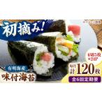 魚貝類のり 全6回定期便 初摘み 有明のり
