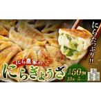 ふるさと納税 餃子 宮崎県 高鍋町  にら農家の『にらぎょうざ』 50個（約240g （10個）×5パック） 翌月末迄に順次出荷 にらぎょうざ にら餃子 にらギョウザ …