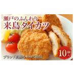惣菜 レトルト 冷凍 瀬戸のふんわり来島タイカツ 10個入