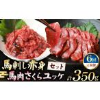 馬肉 定期便 6回 馬刺し 赤身 200g