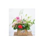 花 3回定期便 季節の生花バスケットフラワーM