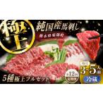 馬肉 全12回定期便 冷蔵 純 馬 馬刺し極上フルセット計約33…