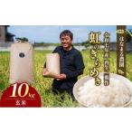 ふるさと納税 玄米 香川県 東かがわ市  No.4631-2771 はなまる農園の 10kg玄米 虹のきらめき「再生二期作米」