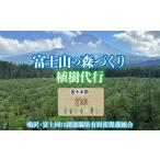感謝状等 富士山の森づくり植樹代行 5本