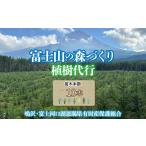 感謝状等 富士山の森づくり植樹代行 10本