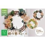 インテリア ジュノカ 樹の華 リース 直径約25cm