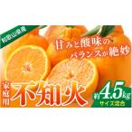 みかん 不知火 約4.5kg