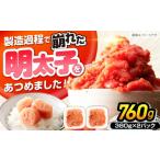 魚貝類 明太子 訳あり 辛子明太子 無着色 切子 760g