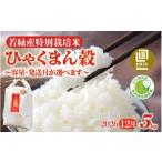 米 若緑産 ひゃくまん穀 5kg