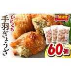 惣菜 レトルト 冷凍 最速便 ひとくち 手羽 ぎょうざ 計60個