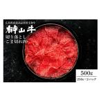 牛肉 焼肉 バーベキュー 榊山牛 切り落としこま切れ肉 500g