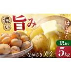 ふるさと納税 野菜類 じゃがいも 長崎県 -  訳あり 南串産ながさき黄金5kg(春じゃが) 長崎県／南串ながさき黄金生産組合 42ALAJ002